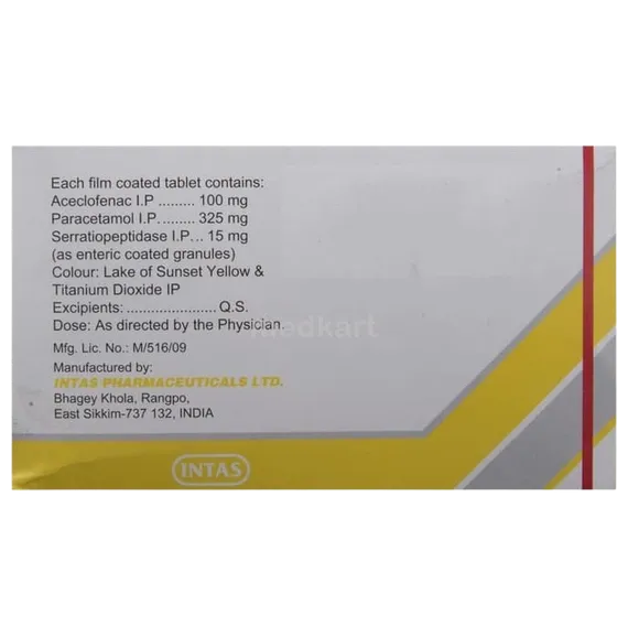 hifenac d tablet 10's